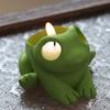Funny Frog Candle Holder Cute Scented Candles Durable Tea Light Candle Stand  Kitchen Accessories