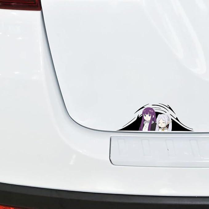 Anime Humor Stickers for Water Bottles, Bumpers, and Truck Windows