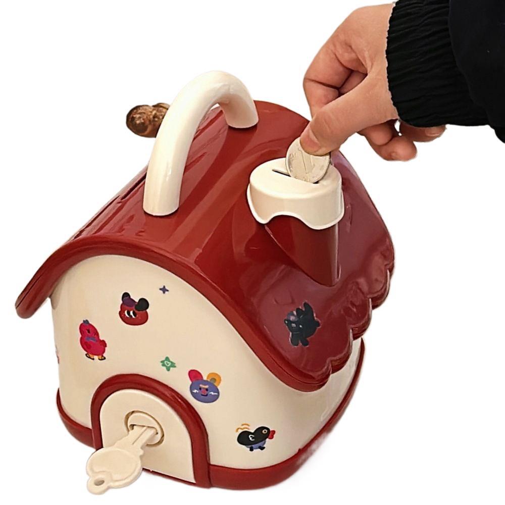 Large Capacity Cute Cartoon Piggy Bank for Children and Adults