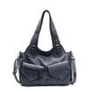Stylish Women's Large Capacity Tote: Versatile Crossbody Motorcycle Handbag