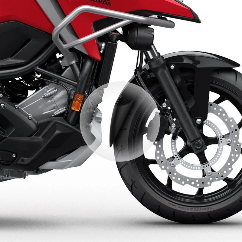 New 2021 2022 Motorcycle Accessories Front Extension Fender Mudguard Splash Guard For Honda NC750X NC 750X NC750 X NC 750 X