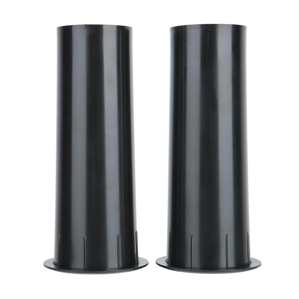 2PCs Open Hole 50mm Tube Smooth Inner Wall Speaker ABS Plastic Inverted Tube for 4 6 Inches Speakers(Open Hole 50mm