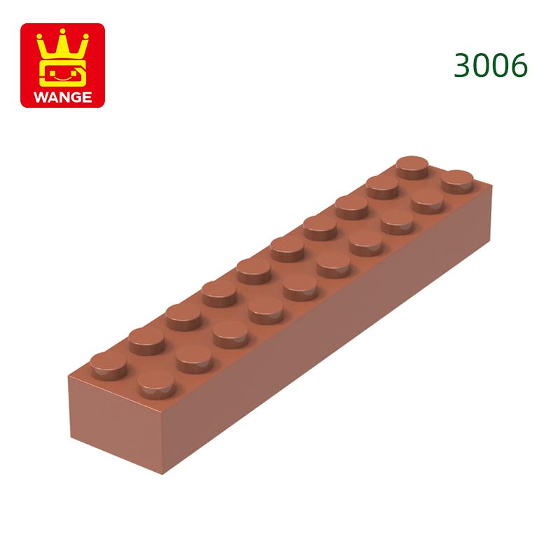 Нетоксичные 17 шт./лот 3006 Толстые 2x10 Строительные блоки Moc Классические аксессуары Совместимые кубики Детские игрушки Подарочная коробка