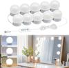 LED Detachable Bulbs Professional Makeup Mirror Lamp USB Power Cosmetic Mirror Light Hollywood Dressing Table Vanity Lights