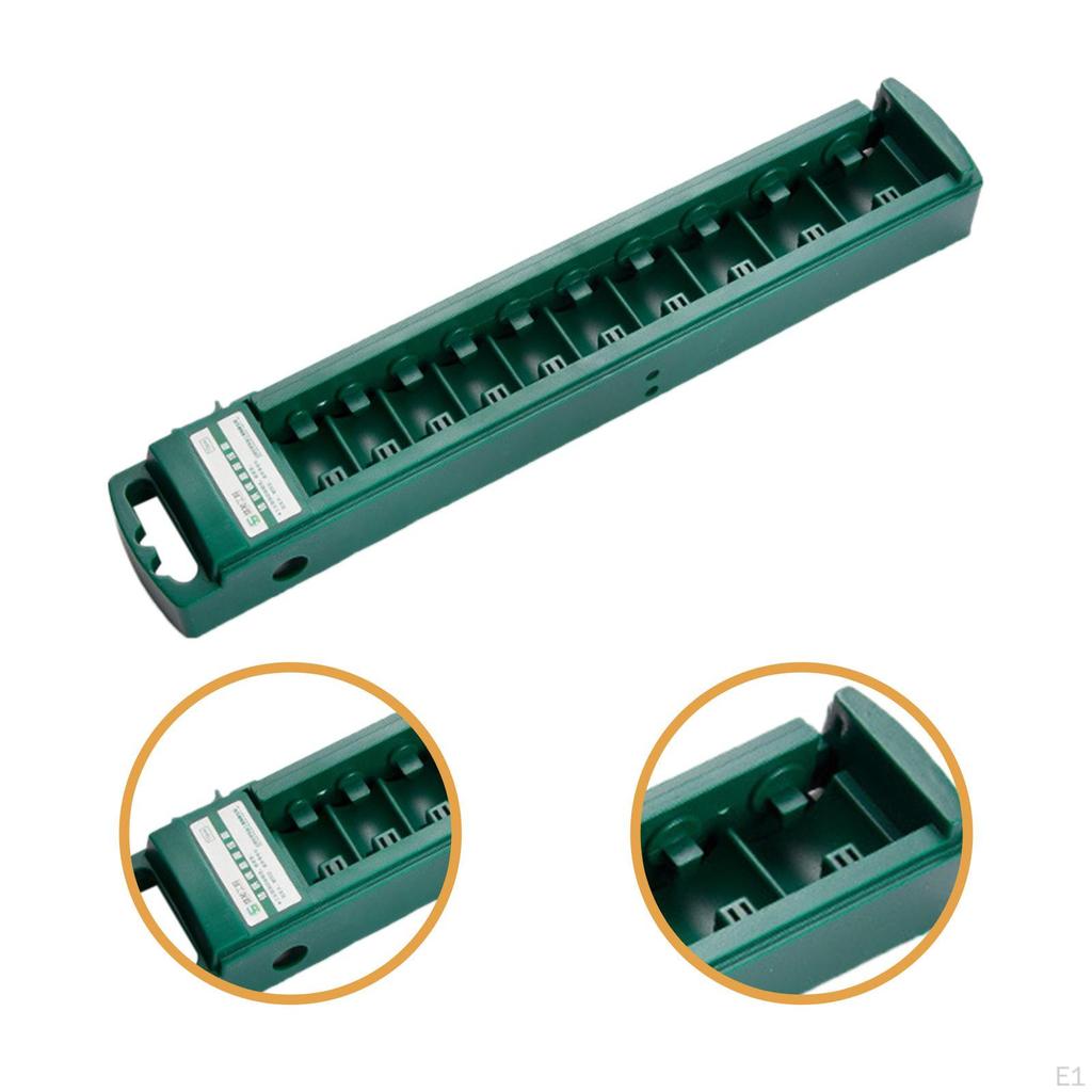 Органайзер для розеток 1/2 дюйма Практичный Удобный Держатель для инструментов для гаража для электрика