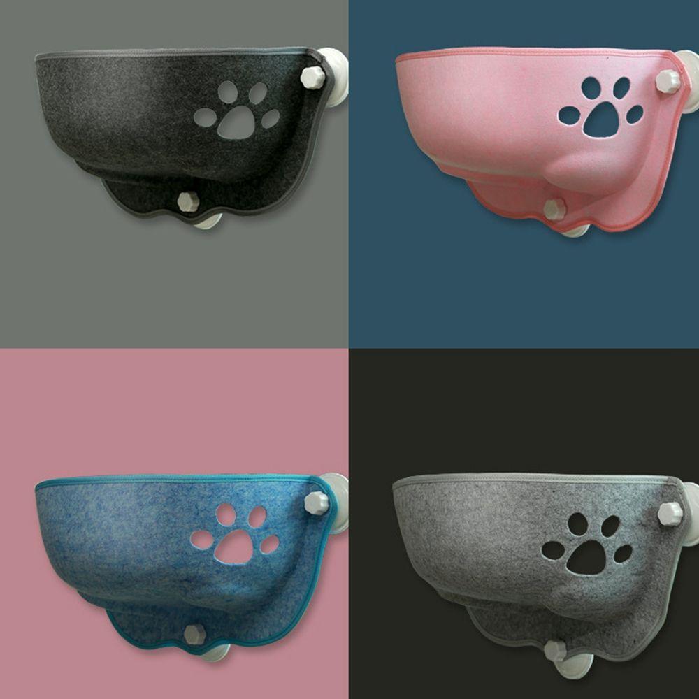 Seat Strong Suction Cup with Plush Pad Cat Accessories Cat Window Bed Cat Hammock Hanging Bed