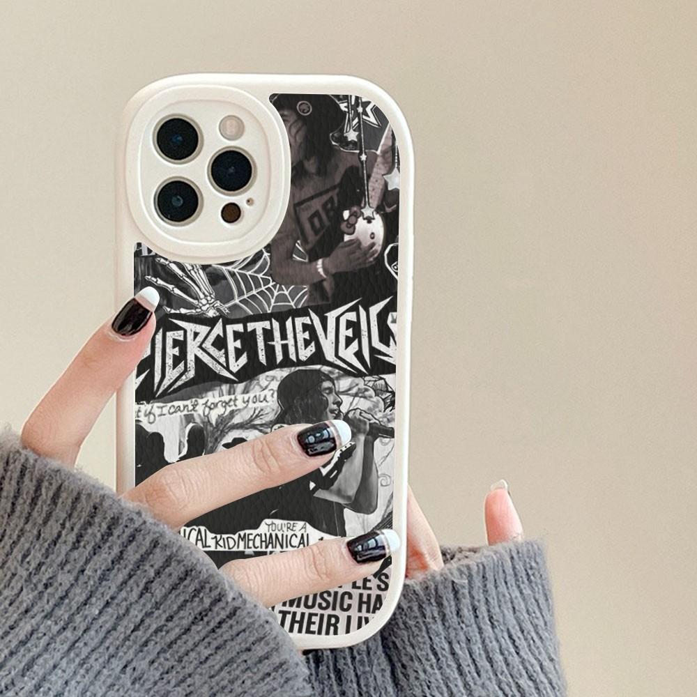 Чехол для телефона P-Pierce The Veil Band, Жесткая кожа, Для iPhone 16 15 14 13 12 Mini 11 14 Pro Max Xs X Xr 7 8 Plus, Fundas