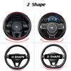 Чехол на руль автомобиля из искусственной кожи для Kia Ceed Sportage Picanto Cerato Seltos Stonic Stinger Soul Rio 3 4 5, автоаксессуары