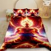 Аниме Популярный Dragon Ball Goku Детский Комплект Постельного Белья Детские Пододеяльники Комплекты Постельное Белье Двуспальный Односпальный King Детский Взрослый Подарок