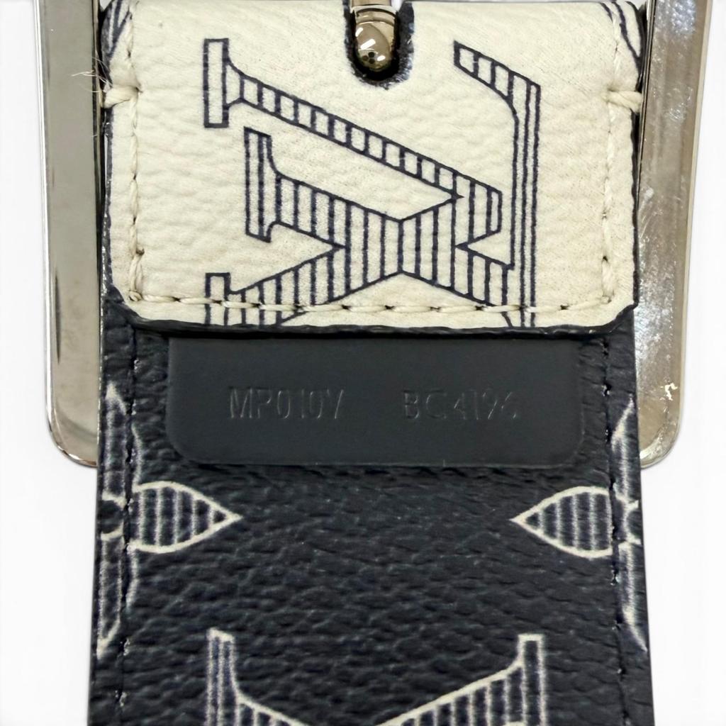 Excellent LOUIS VUITTON belt Saint Tulle Riverso Chapman Brothers Used