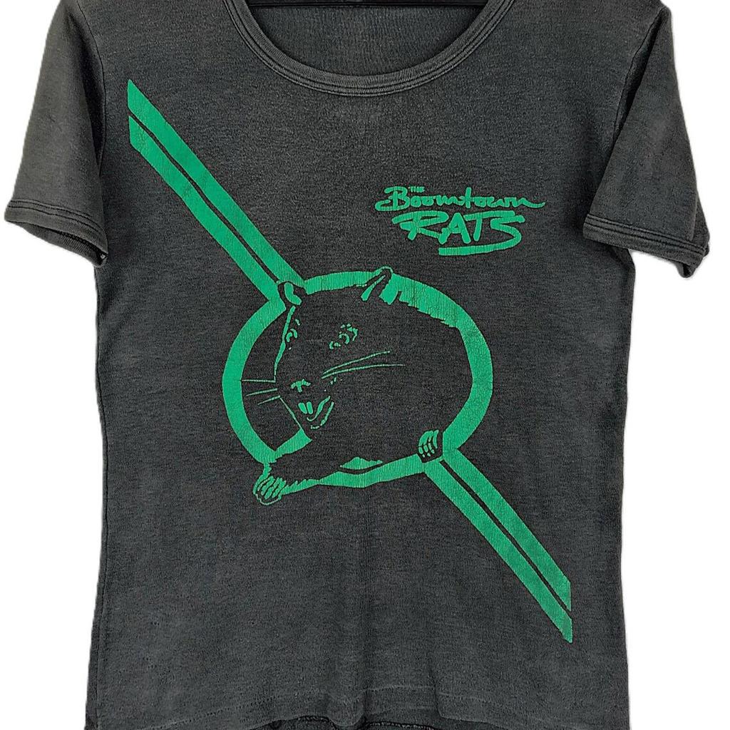 Vintage 70s THE BOOMTOWN RATS Punk Rock New Wave Tour Concert Promo t Shirt and kids shirt Bob Geldof