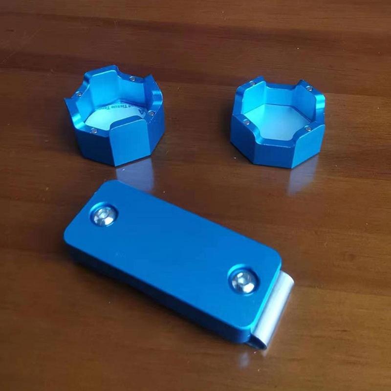 Держатель для мела для бассейна Магнитный держатель для мела для бильярдного кия с алюминиевой клипсой для ремня