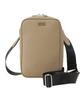 Takeo Kikuchi Microfiber Crossbody Bag, Men's, Beige (052), 07004344