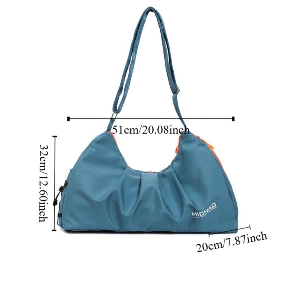 Pure Color Swimming Storage Bag Waterproof Duffle Bag Simple Sports Fitness Bag Daily