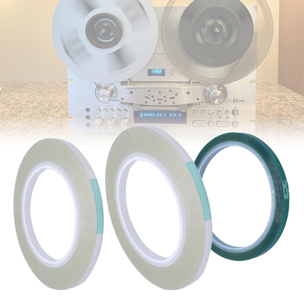 Набор для склейки ленты 1/4 10 дюймов и лидер-лента Комплект для склейки аудиоленты на катушке Держатель Набор для ремонта ленты для Revoxsonido Лента на катушке