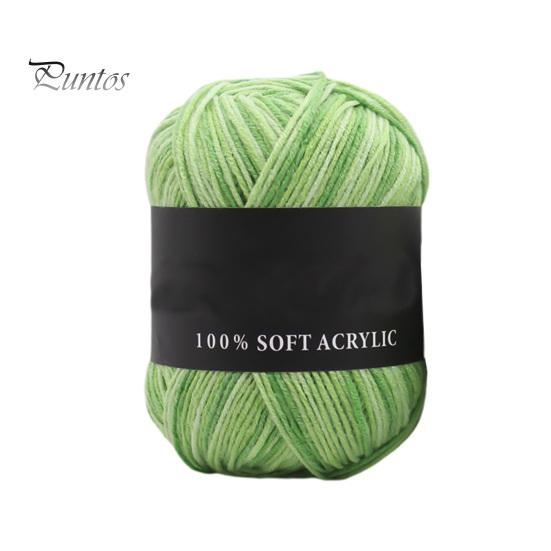 Шерстяная пряжа тройных брендов, мягкая молочно-хлопковая однотонная вязальная пряжа для свитера