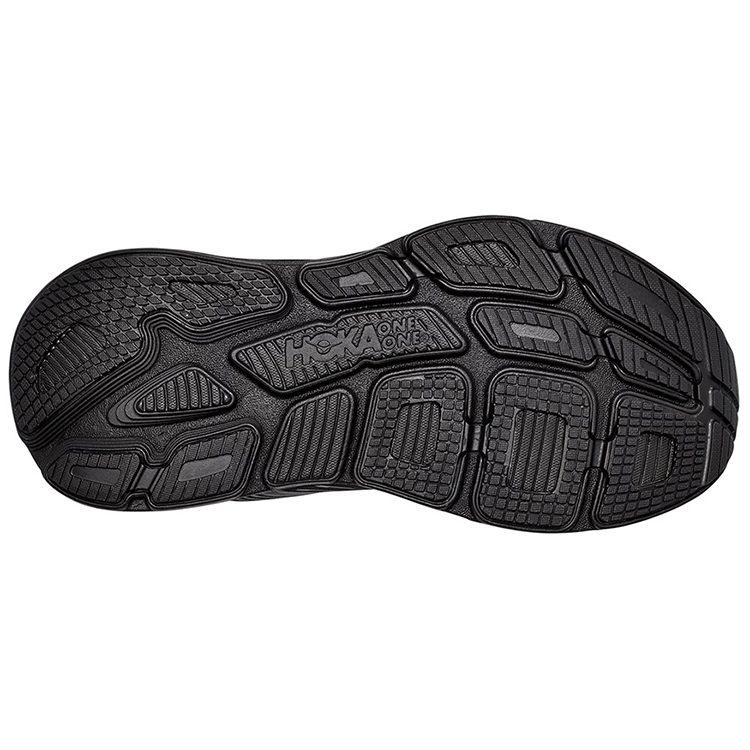 HOKA One One Bondi 7 Сетчатые Низкие Кроссовки для Трейлраннинга Городских Поездок Бега Унисекс Черные 1110518-BBLC