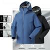 Outdoor Sports Soft Shell Hooded Jacket by Bird Home, Three-Proof Men and Women New Casual Windproof and Waterproof Jacket