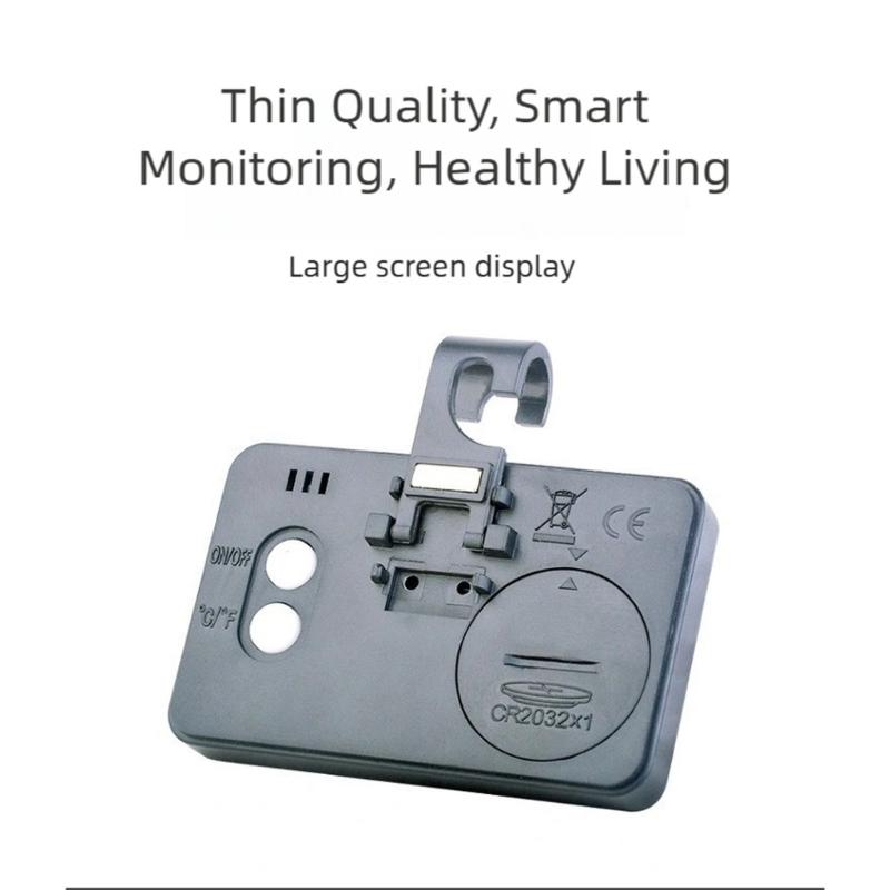 Цифровой измеритель температуры Мгновенное устройство отслеживания окружающей среды Корпус из АБС-пластика для мониторинга климата в помещении