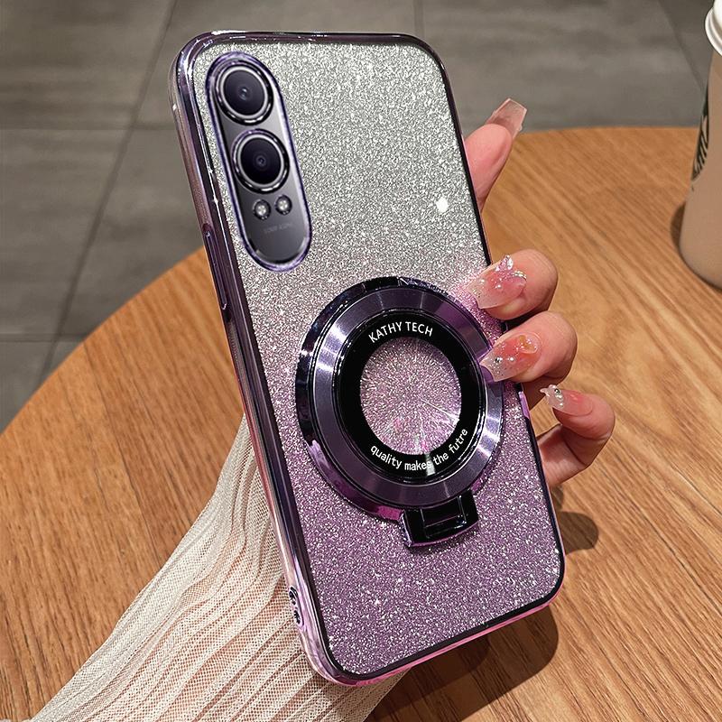 Роскошный чехол для телефона с магнитной присоской и подставкой для OPPO Reno 11 10 9 8 12 Pro Find X7 6 Pro A 97 96 95 94 93 Противоударная защитная накладка