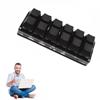 Black Red Axis 12 Keys Small Keyboard Mini Keyboard Copy Key Custom SayoDevice Shortcuts One Pa S3Y5