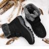 2024 Winter Shoes Women Snow Boots Thick Sole Warm Plush Winter Waterproof Brand Ladies Ankle Boots D219