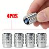 AJT1 4PCS Car Wheel Tire Valve Caps Air Stem Protective Cover For Ford Cmax Focus Mk4 F150 Fiesta Fusion Kuga Ranger Fiesta Mondeo ST
