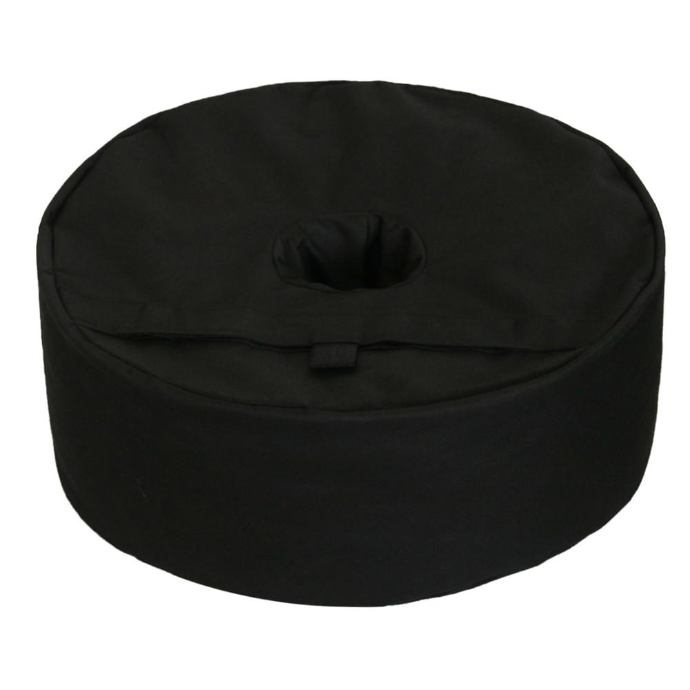 Мешок с песком для зонта, весовой мешок для навеса, круглые мешки с песком 15 дюймов для уличной пляжной палатки с навесом от солнца