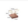 Desktop Solid Wood Paper Towel Rack Hotel Table Coffee Shop Decoration Napkin Rack Light Luxury Paper Towel Seat