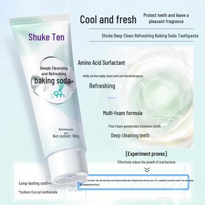 Зубная паста Shuke Глубокое очищение Отбеливание Пищевая сода