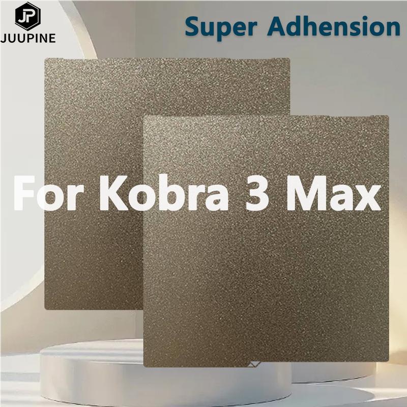 Для Anycubic Kobra 3 max Печатная платформа 420x420 PEI Платформа с двойным покрытием Матовая PEI Порошковое покрытие 3D-принтер Kobra 3 Max Аксессуары