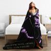 D-Deftoness Nu Metal Flannel Blanket Winter  Super Soft Bedding Throws for Students Couch Bed Funny Bedspread Sofa Bed Cover