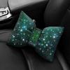 1 шт., авто подголовник с бантом, поясная подушка, плюшевая подушка для сиденья, автомобильная подушка для шеи, алмазный кристалл