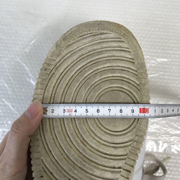 Nike Кожаные кроссовки Air Force 1 Low Размер 28.5 10.5 Белый(ИСПОЛЬЗОВАЛ)