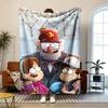 Gravity Falls Soft and comfortable flannel Suitable for sofas living rooms outdoor camping travel and also makes a great anniversary gif