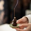 Тыква держатель для благовоний держатель для благовоний курильница курильница держатель для благовоний вставка для благовоний ароматерапия комнатный грецкий орех малый декоративный орнамент