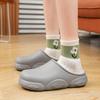 Парные хлопковые тапочки для женщин, зимние, толстые, водонепроницаемые, верхняя одежда, хлопковые тапочки, теплая домашняя мужская обувь
