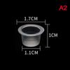100Pcs S/M/L Plastic Disposable Microblading Tattoo Ink Cups Permanent Makeup
