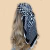 90*90cm Silk Scarf Scarftop Headwraps For Woman Fashion Four Seasons Hair Accessories Hijab Foulard Bandana Femme Headscarf