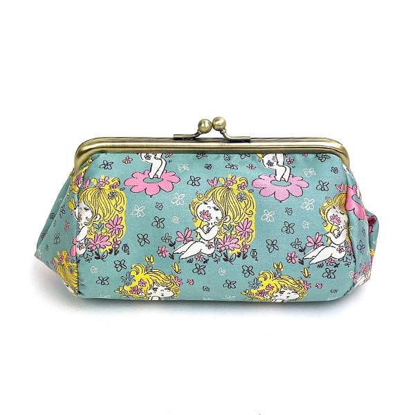 Mizumori Ado Jacquard Purse Hana Mint Coin Purse Ado-chan