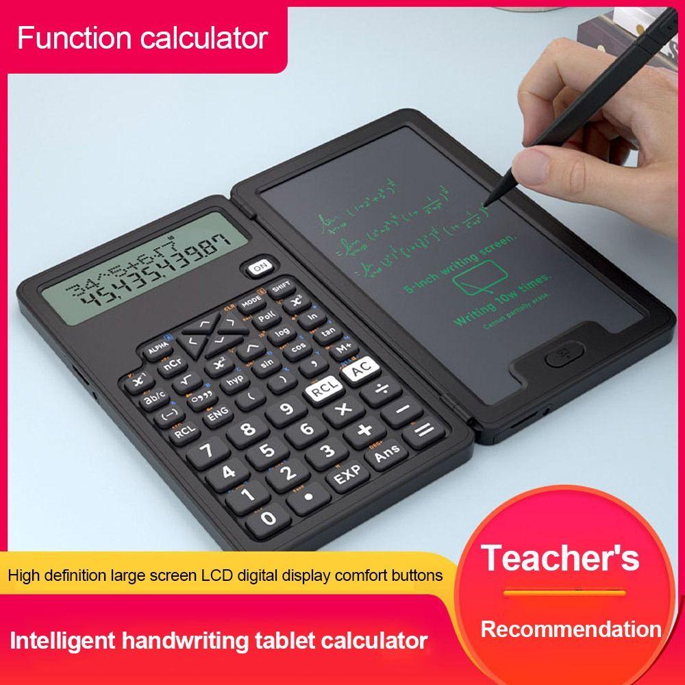 LCD Notepad Math Calculator With Stylus Accounting Calculator Durable Scientific Calculators