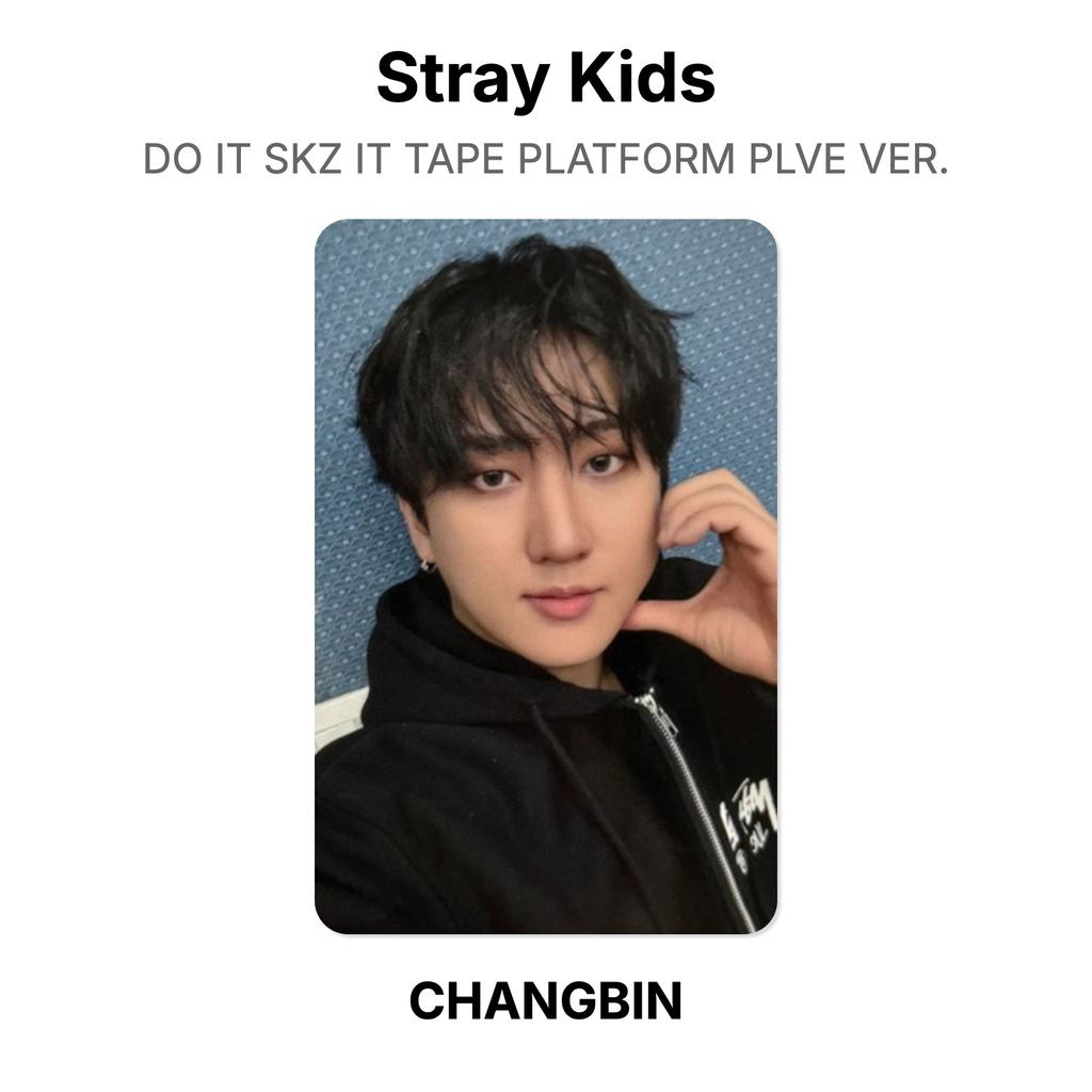 Stray Kids СДЕЛАЙ ЭТО SKZ IT ЛЕНТА ПЛАТФОРМА PLVE ВЕР. Официальная фотокарта