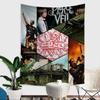 Rock Band PPierce The VVeil Hanging Bohemian Tapestry Bohemian Wall Tapestries Mandala Cheap Hippie Wall Hanging