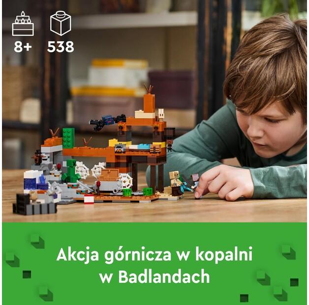 LEGO Minecraft 21263 Шахта Badlands