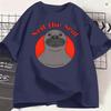 Unisex Neil The Seal T Shirts 100 Cotton Tops Casual Short Sleeve Crew Neck Tee Shirt Plus Size Tshirt