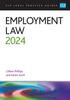 Книга Employment Law 2024 : Legal Practice Course Guides (LPC)