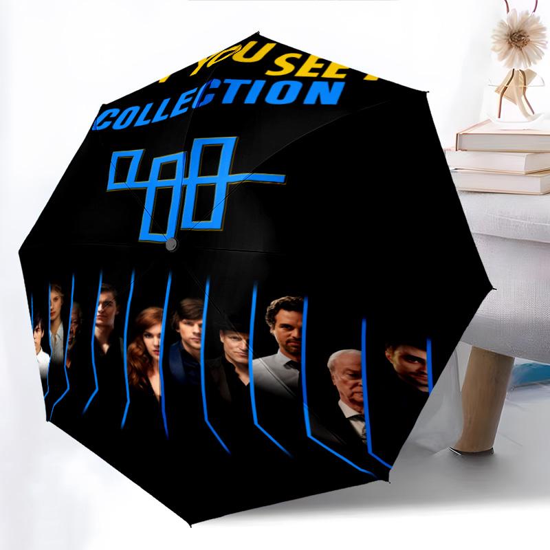 Enigmatic Lights: Nvsm2 Unveiled Folding umbrella Umbrella Suitable for all seasons Three folds outdoor printing