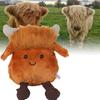Soft And Cuddly Calf Carey Medium Plush Toy Adorable Highland Cow Stuffed Animal 17cm