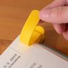 Soft Silicone Bookmark Clip Color Page Divider Creative Bookmark Buckle Automatically Follow Bookmark School Office Supplies