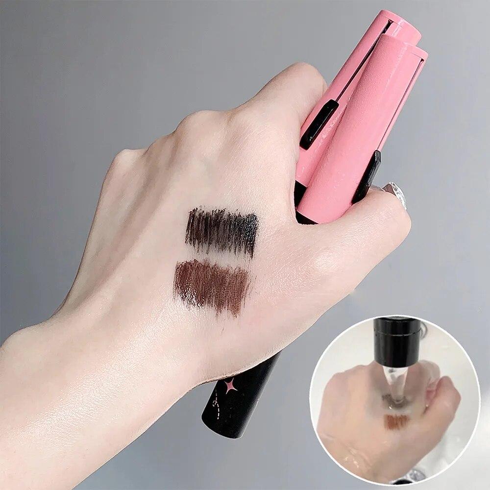 Двусторонняя тушь для ресниц Charming Long Mascara Gegebear Natural Curling Long-lasting Waterproof and Sweat-proof Eyelash Primer